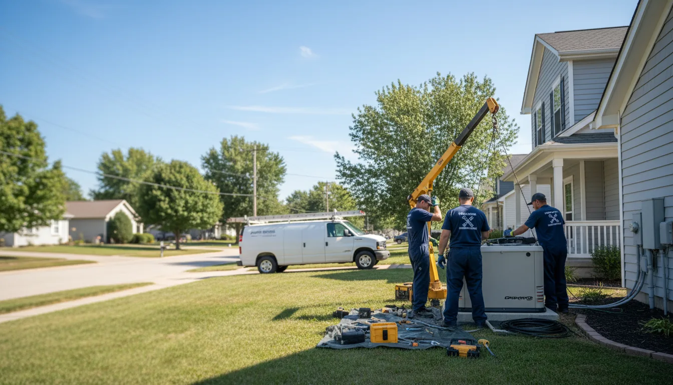 Generator Installation in Breaux Bridge, LA near me